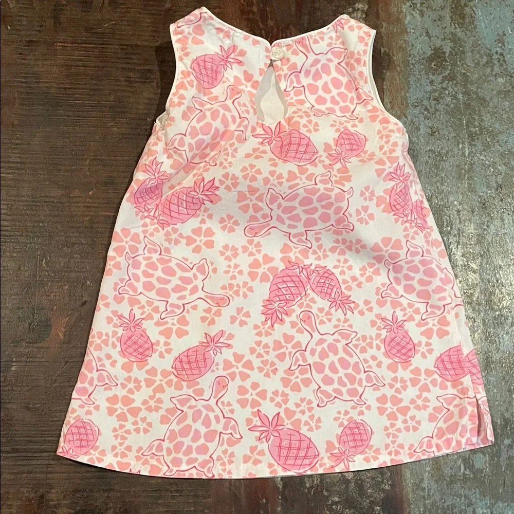 Old Navy Pink and White 18-24 Month Dress